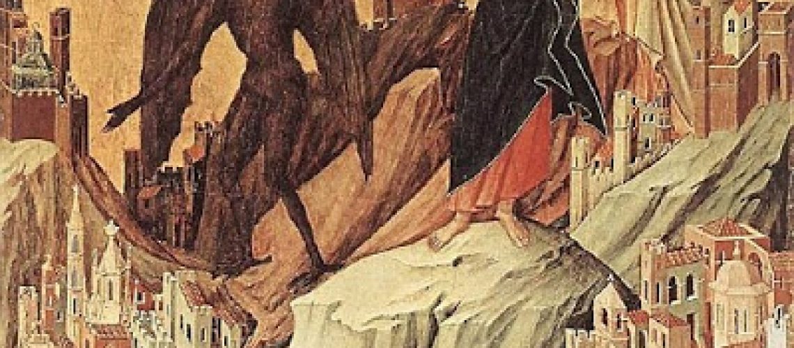 Duccio di Buonsegna - temptation